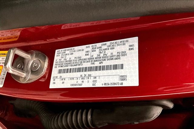 2025 Ford Escape Plug-In Hybrid Base