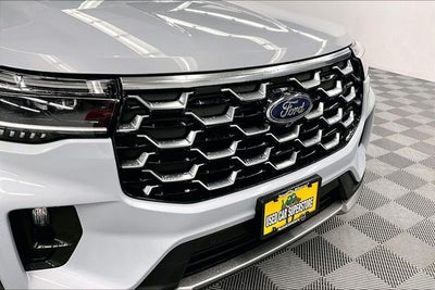 2025 Ford Explorer Platinum 4x4 - Pano Roof - Htd/Cooled Leather - 21'' Wheels