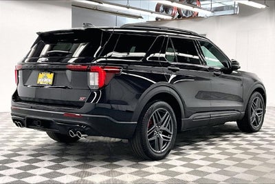 2025 Ford Explorer ST 4X4-Panoramic Roof-Heated/Cooled Seats