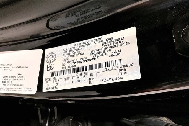 2023 Ford F-250SD Lariat 4x4 - Diesel - Ultimate Pkg - Pano Roof - Htd/Cool