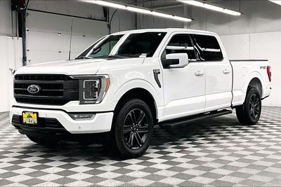 2022 Ford F-150 Lariat 4x4-Pano Roof-Adaptive Cruise-Htd/Cooled Leather