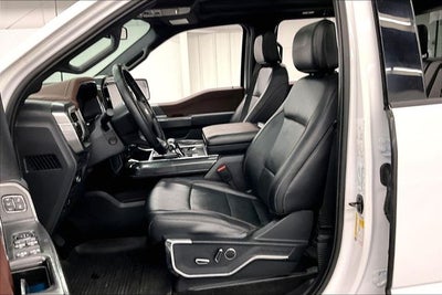 2022 Ford F-150 Lariat 4x4-Pano Roof-Adaptive Cruise-Htd/Cooled Leather