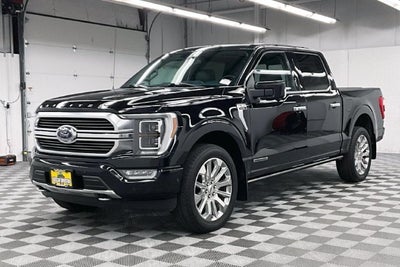 2021 Ford F-150 Limited 4x4-Pano Roof-Adaptive Cruise-Htd/Cooled Leather