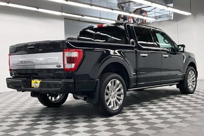 2021 Ford F-150 Limited 4x4-Pano Roof-Adaptive Cruise-Htd/Cooled Leather