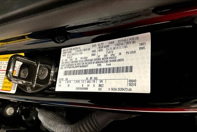 2023 Ford F-150 Raptor R 4x4 - Htd/Cooled Recaro Leather - Adaptive Cruise