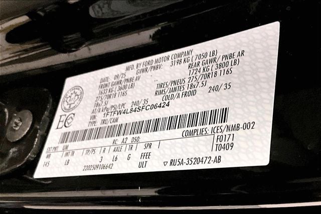 2025 Ford F-150 Tremor