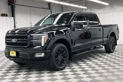 2024 Ford F-150 Lariat 4x4 - Black Appearance Pkg - Pano Roof