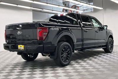 2024 Ford F-150 Lariat 4x4 - Black Appearance Pkg - Pano Roof