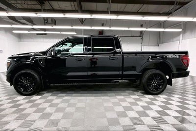 2024 Ford F-150 Lariat 4x4 - Black Appearance Pkg - Pano Roof