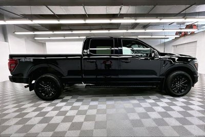 2024 Ford F-150 Lariat 4x4 - Black Appearance Pkg - Pano Roof