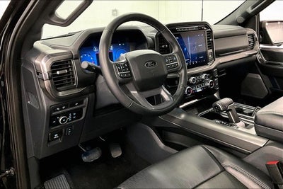 2024 Ford F-150 Lariat 4x4 - Black Appearance Pkg - Pano Roof