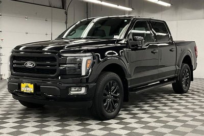 2024 Ford F-150 Lariat 4x4 - Black Appearance Pkg - Htd/Cooled Leather