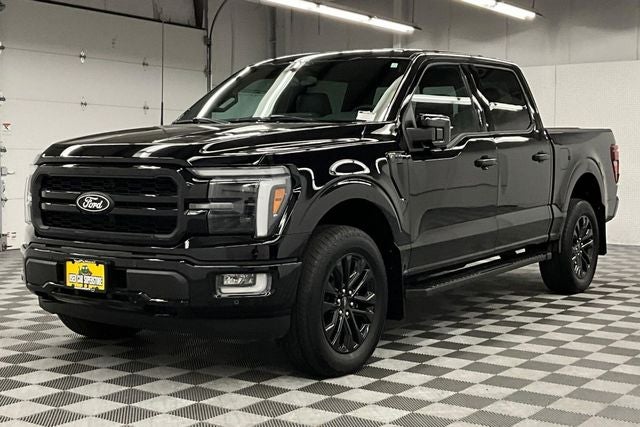 2024 Ford F-150 Lariat 4x4 - Black Appearance Pkg - Htd/Cooled Leather