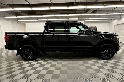 2024 Ford F-150 Lariat 4x4 - Black Appearance Pkg - Htd/Cooled Leather