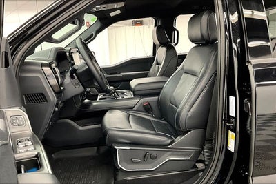 2024 Ford F-150 Lariat 4x4 - Black Appearance Pkg - Htd/Cooled Leather