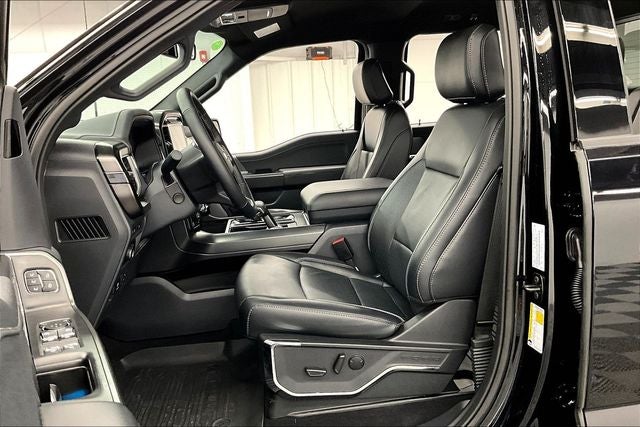2024 Ford F-150 Lariat 4x4 - Black Appearance Pkg - Htd/Cooled Leather