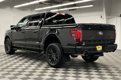 2024 Ford F-150 Lariat 4x4 - Black Appearance Pkg - Htd/Cooled Leather
