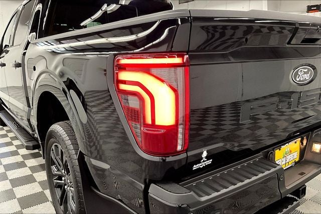 2024 Ford F-150 Lariat 4x4 - Black Appearance Pkg - Htd/Cooled Leather