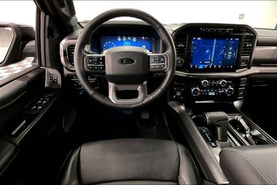 2024 Ford F-150 Lariat 4x4 - Black Appearance Pkg - Htd/Cooled Leather