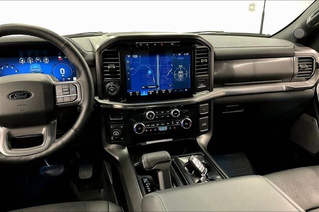 2024 Ford F-150 Lariat 4x4 - Black Appearance Pkg - Htd/Cooled Leather