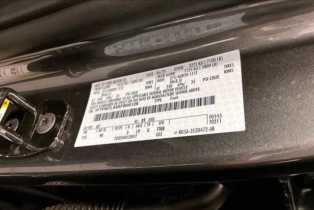 2025 Ford F-150 Platinum
