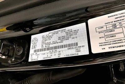 2024 Ford F-150 Platinum 4x4 - Pano Roof - Htd/Cooled Massaging Seats