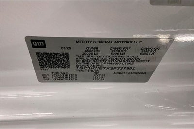 2025 Chevrolet Silverado 2500HD LT