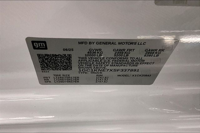 2025 Chevrolet Silverado 2500HD LT