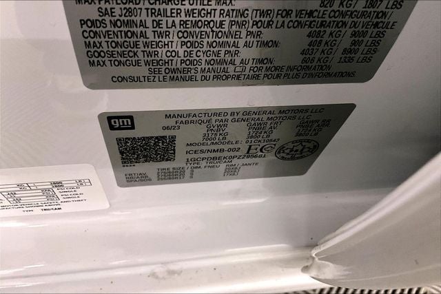 2023 Chevrolet Silverado 1500 Custom 4x4 - Trailering Pkg - Remote Start - 20'' Wheels