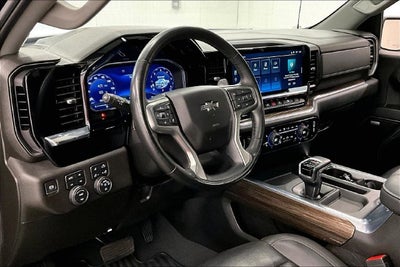 2024 Chevrolet Silverado 1500 RST 4x4-Sunroof-Adaptive Cruise-Htd Leather