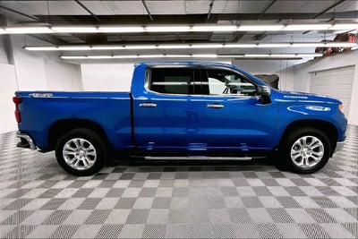2023 Chevrolet Silverado 1500 LTZ 4x4-Htd/Cooled Leather-Blind Spot Detection-20'' W