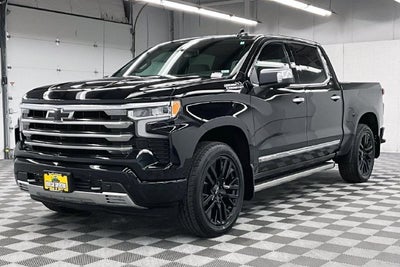 2023 Chevrolet Silverado 1500 High Country 4x4-Sunroof-Htd/Cooled Leather-22'' Wheels