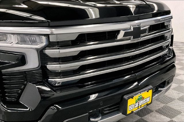 2023 Chevrolet Silverado 1500 High Country 4x4-Sunroof-Htd/Cooled Leather-22'' Wheels