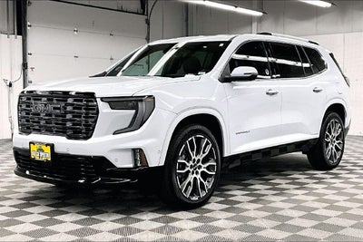 2026 GMC Acadia Denali Ultimate AWD-Panoramic Roof-Heated/Cooled Seats