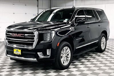2021 GMC Yukon SLT 4x4-Htd/Cooled Leather-Blind Spot Detection