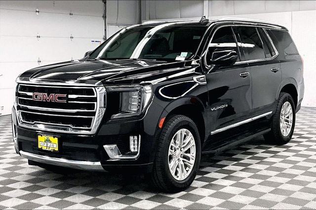 2021 GMC Yukon SLT 4x4-Htd/Cooled Leather-Blind Spot Detection