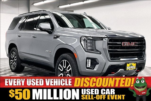 2024 GMC Yukon AT4 4X4-Panoramic Roof-Heated/Cooled Seats