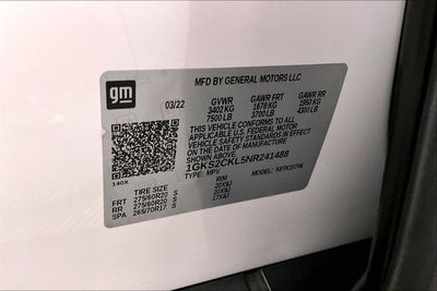 2022 GMC Yukon AT4