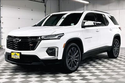 2022 Chevrolet Traverse RS AWD-Dual Moonroof - Adaptive Cruise-Htd Leather
