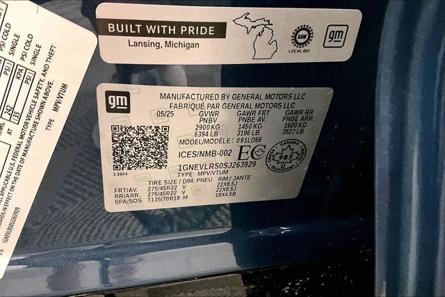 2025 Chevrolet Traverse RS