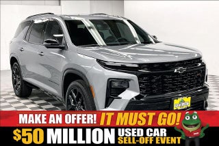 2025 Chevrolet Traverse RS AWD-Super Cruise-Pano Roof-22'' Wheels