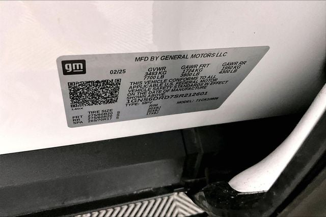 2025 Chevrolet Suburban Z71