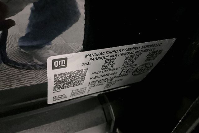 2025 Chevrolet Tahoe RST