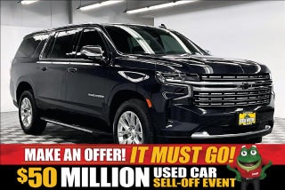 2024 Chevrolet Suburban Premier 4X4-Panoramic Roof-Heated/Cooled Seats