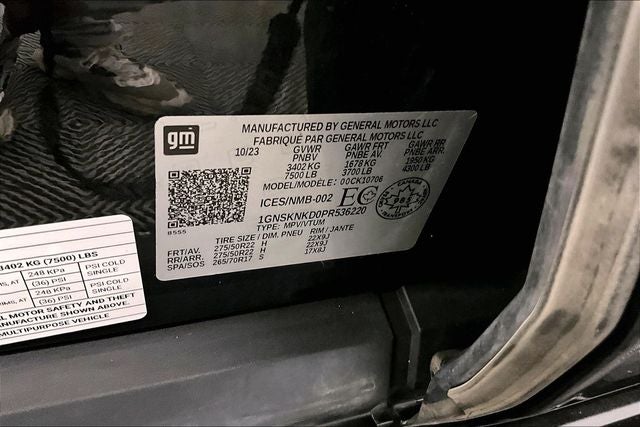 2023 Chevrolet Tahoe LT