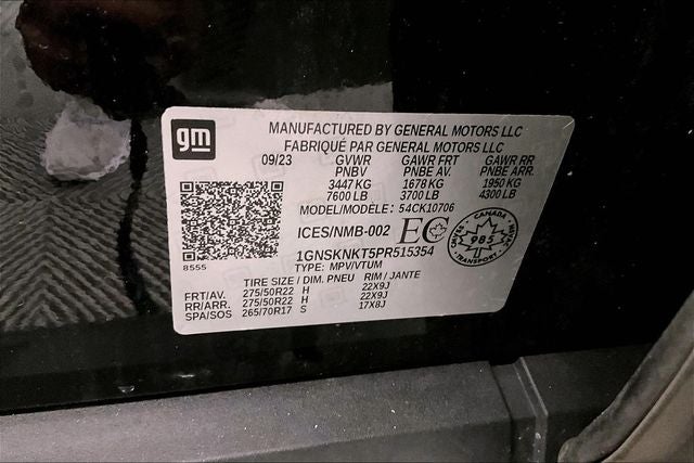 2023 Chevrolet Tahoe LT 4x4 - Diesel - Signature Pkg - Luxury Pkg