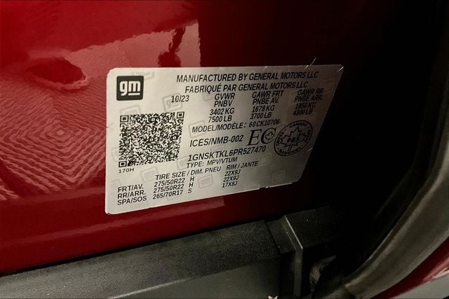 2023 Chevrolet Tahoe High Country 4x4 - Premium Pkg 2 - Pano Roof - 22'' Wheels