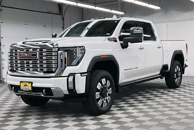 2024 GMC Sierra 2500HD Denali 4x4-Diesel-Sunroof-Adaptive Cruise-20'' Wheels