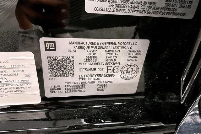 2024 GMC Sierra 2500HD Denali 4x4 - Diesel - Sunroof - Htd/Cooled Leather
