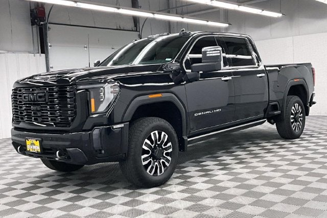 2024 GMC Sierra 3500HD Denali Ultimate 4x4-Diesel-Sunroof-Htd/Cooled Massaging Leather